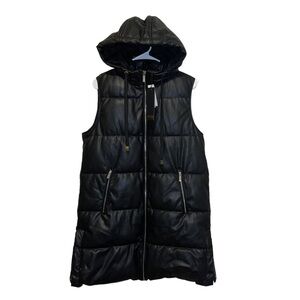 NWT Truth By Republic Women Faux Letter Vest Size M